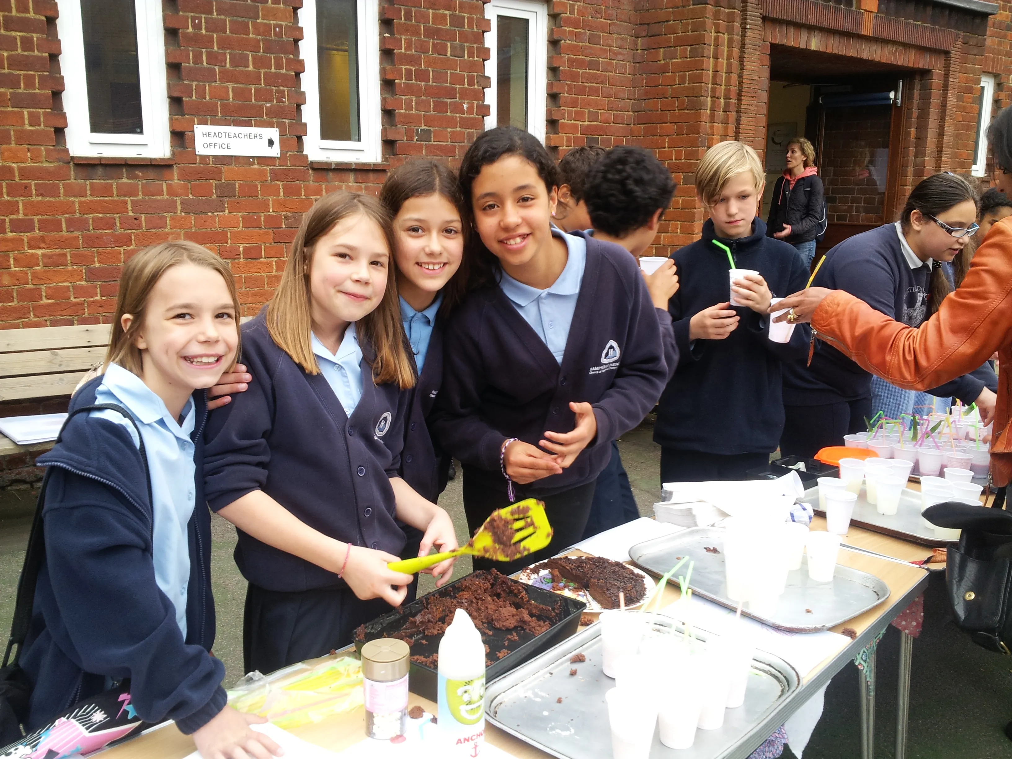 school bake sale